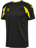 AOJ – Goalkeeper Short Sleeve Jersey (Black/Yellow)