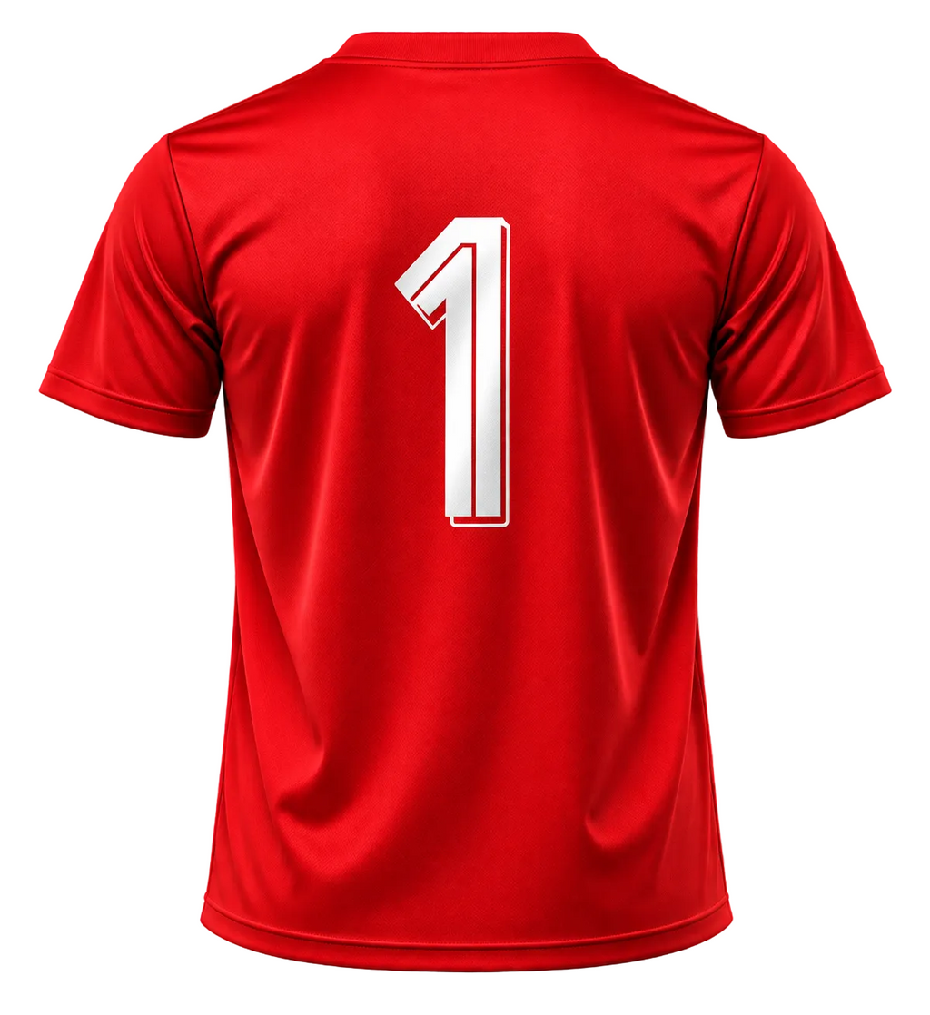 Open League Adult Jerseys (Red)